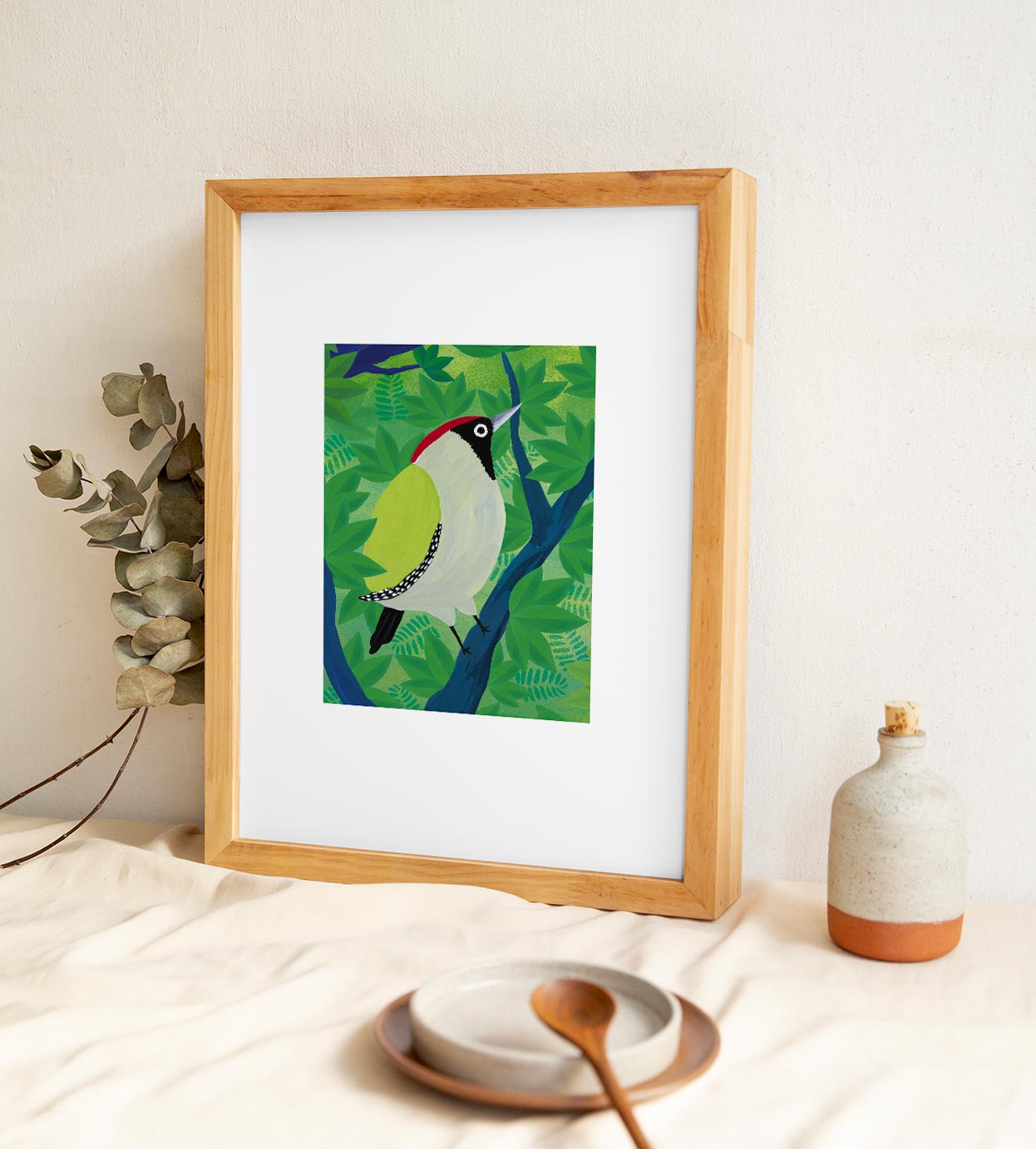 Tirage d'art Pic Vert