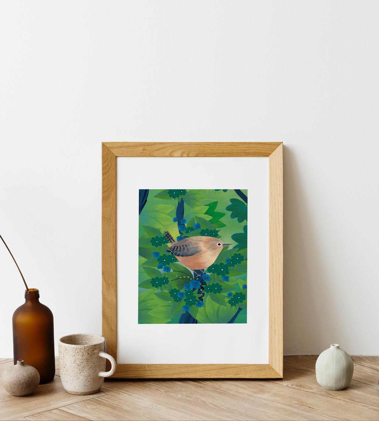 Tirage d'art Troglodyte mignon